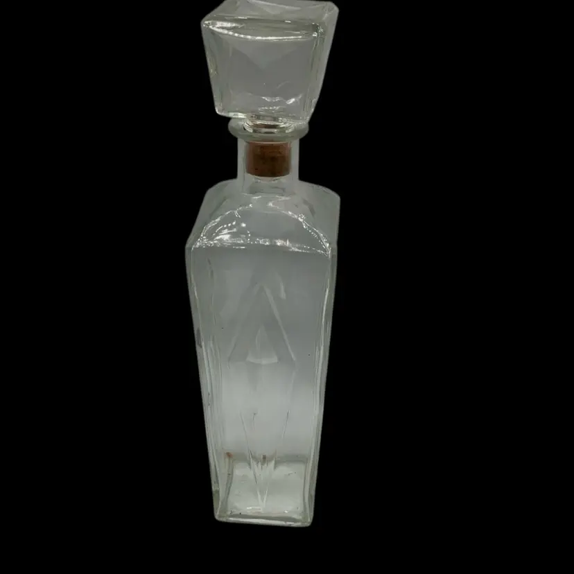 #24.Glass Decanter 12”