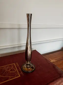 Silver Plate Bud vase