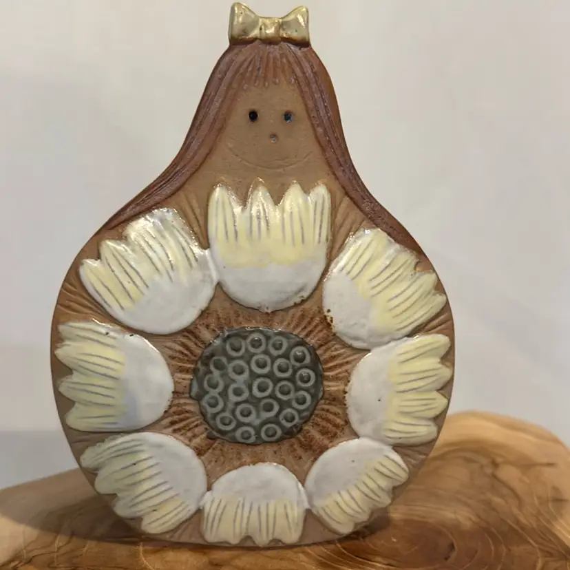 Pottery 6” Ladybug Wall Pocket