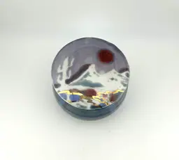 Lisa Koch Studio Pottery Lidded Jar 3.5”x 3.5”