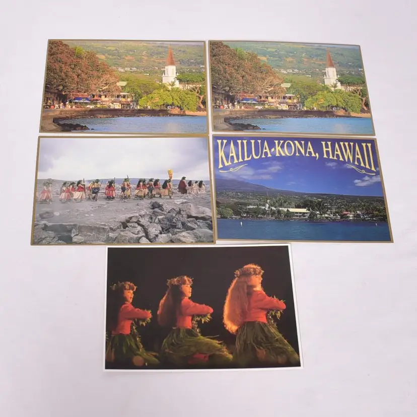 Lot of 5 Hawaii Post Cards