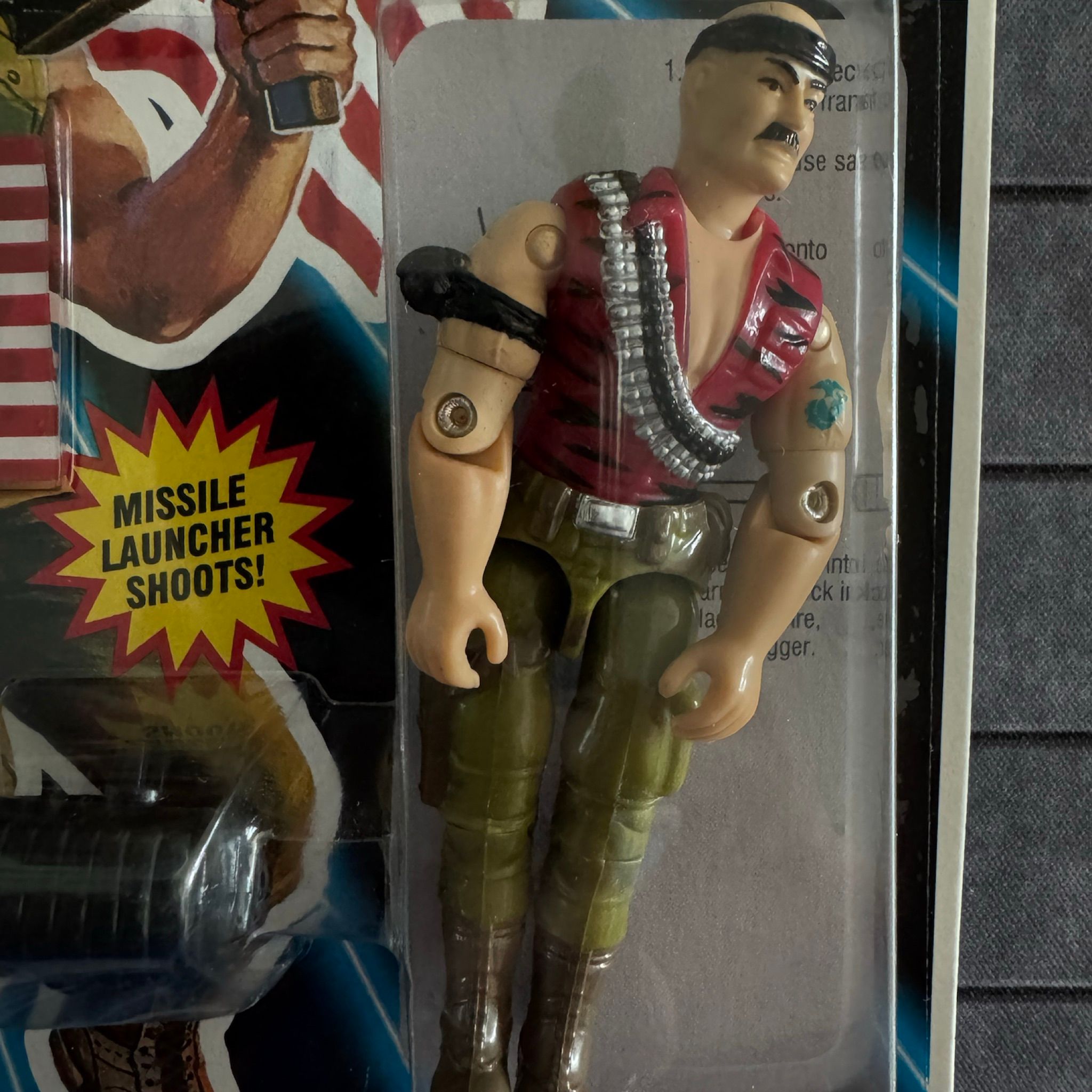 1993 GI Joe Star Brigade Ozone v2 MOC MOSC