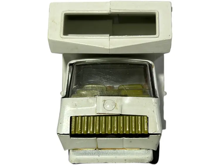 Vintage 1970s Tonka 6” Mini Winnebago RV Camper - Pressed Steel Toy