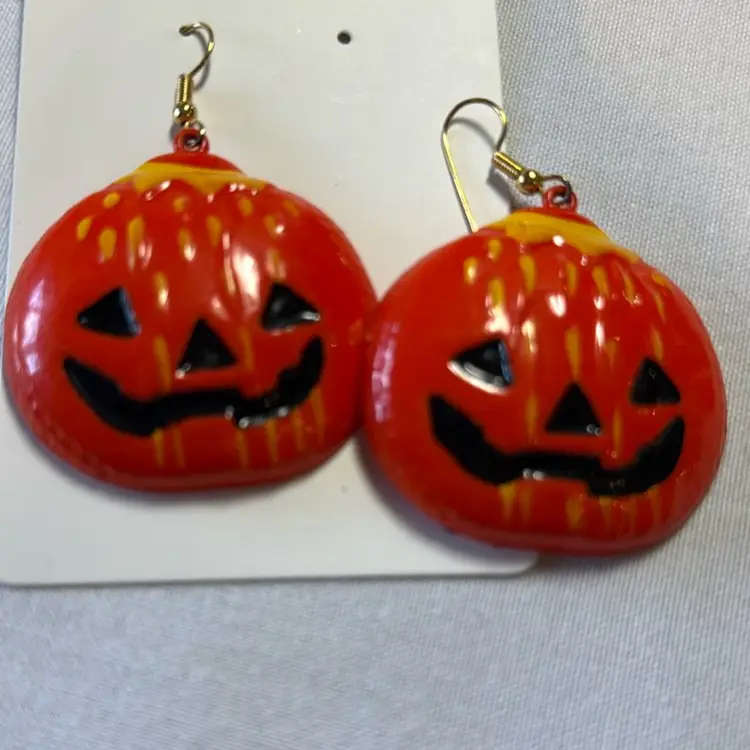 Fun Pumpkin Earrings