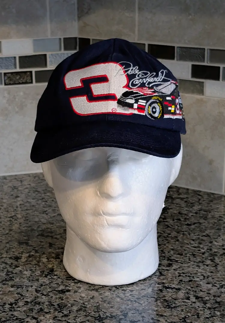 Vintage Dale Earnhardt #3 Chase Authentics Snapback Hat Cap Signature Made In US