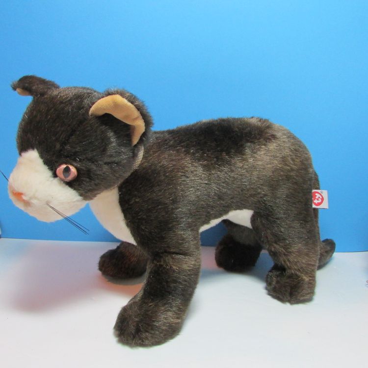 vintage TY brown cat 1999 Mystery kitty stuffed animal
