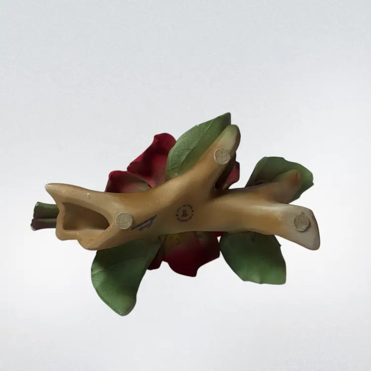 Carlo Savastano Capodimonte Porcelain Rose