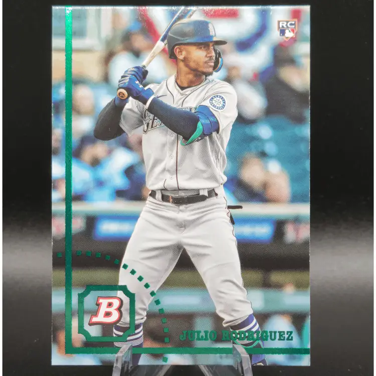 Julio Rodriguez 2022 Bowman Heritage RC Seattle Mariners