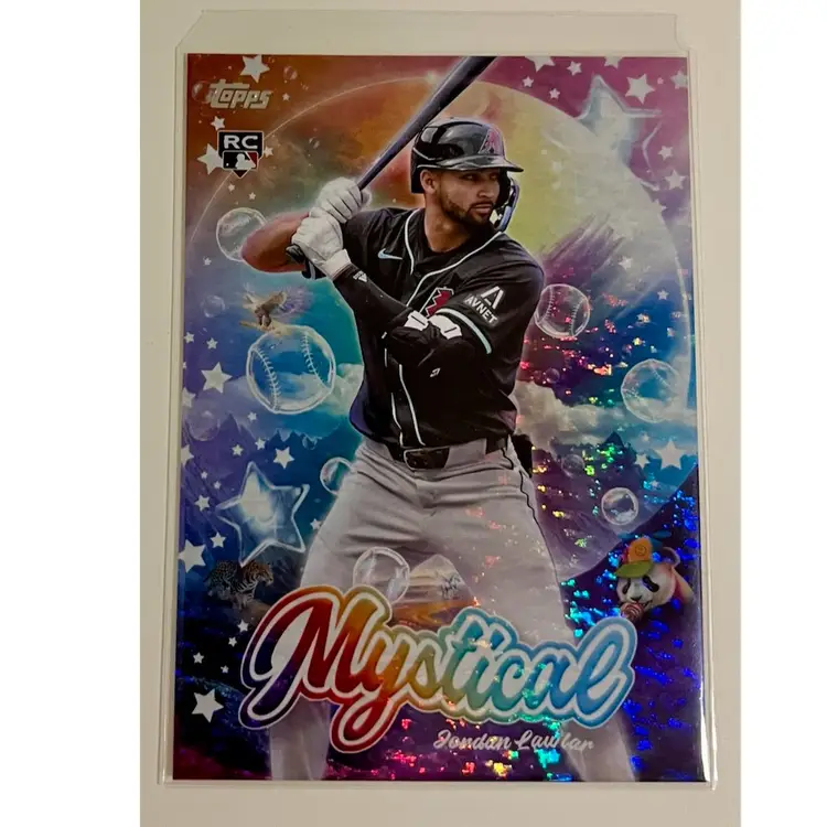 Jordan Lawlar RC Mystical Arizona Diamondbacks