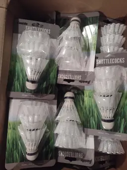 Lot of 14 Franklin Shuttlecocks 3 per pack new
