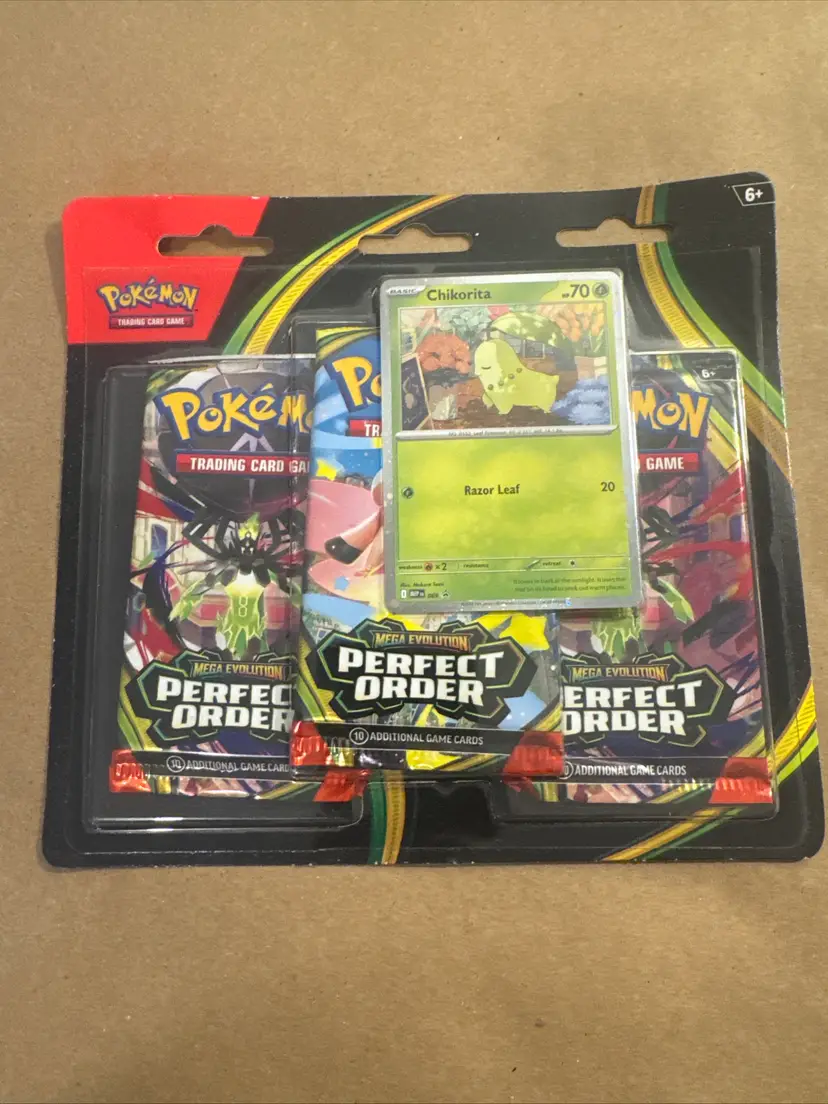 Pokémon trading cards 3 pack perfect Evolution