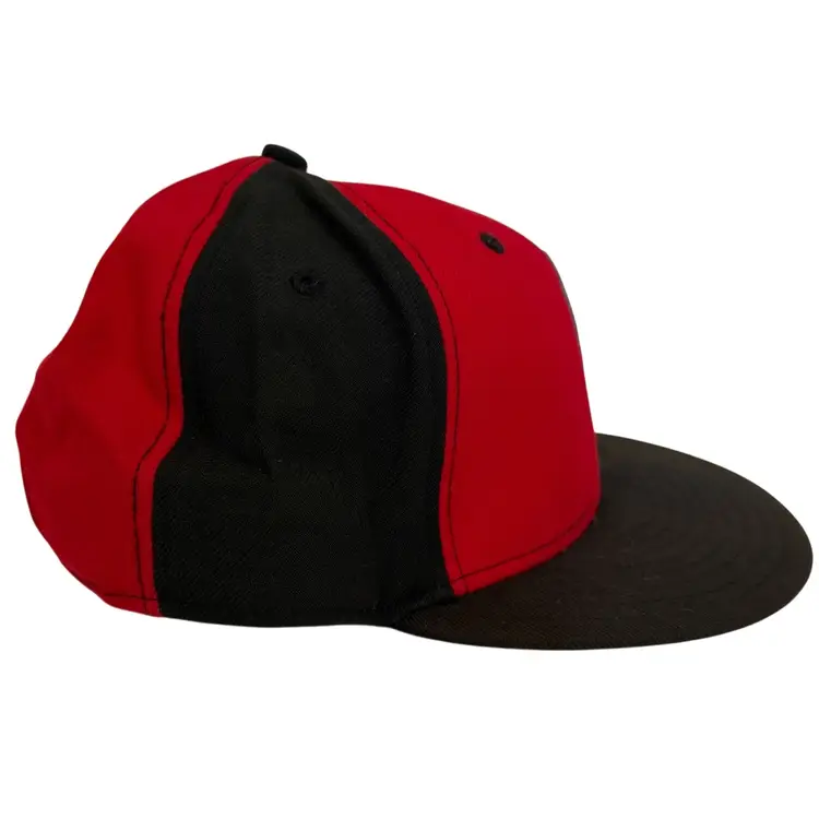 Vintage Philadelphia 76ers Flat Brim Pinwheel Fitted Hat by New Era - 7 1/2