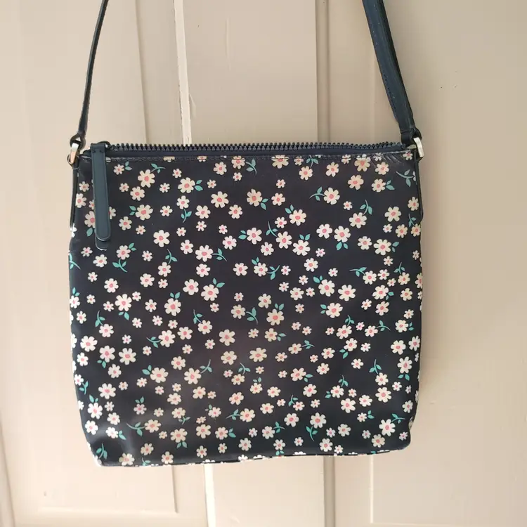 Kate Spade navy floral bag