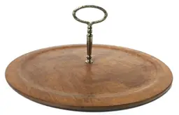 Vintage MCM Mid Century Modern | Genuine Woodcroftery Handled Tray