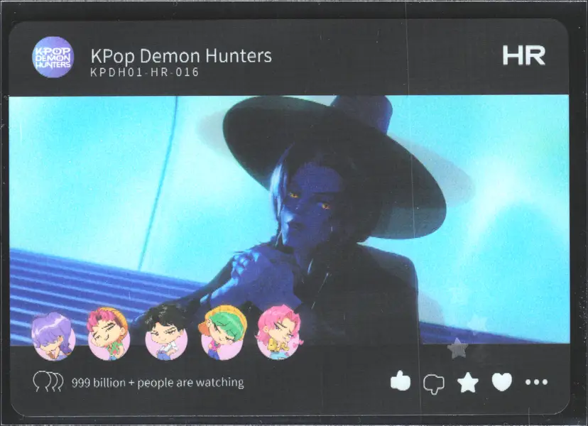 Saja Boys Romance Demon Crowd Scene KPop Demon Hunters Trading Card HR-016