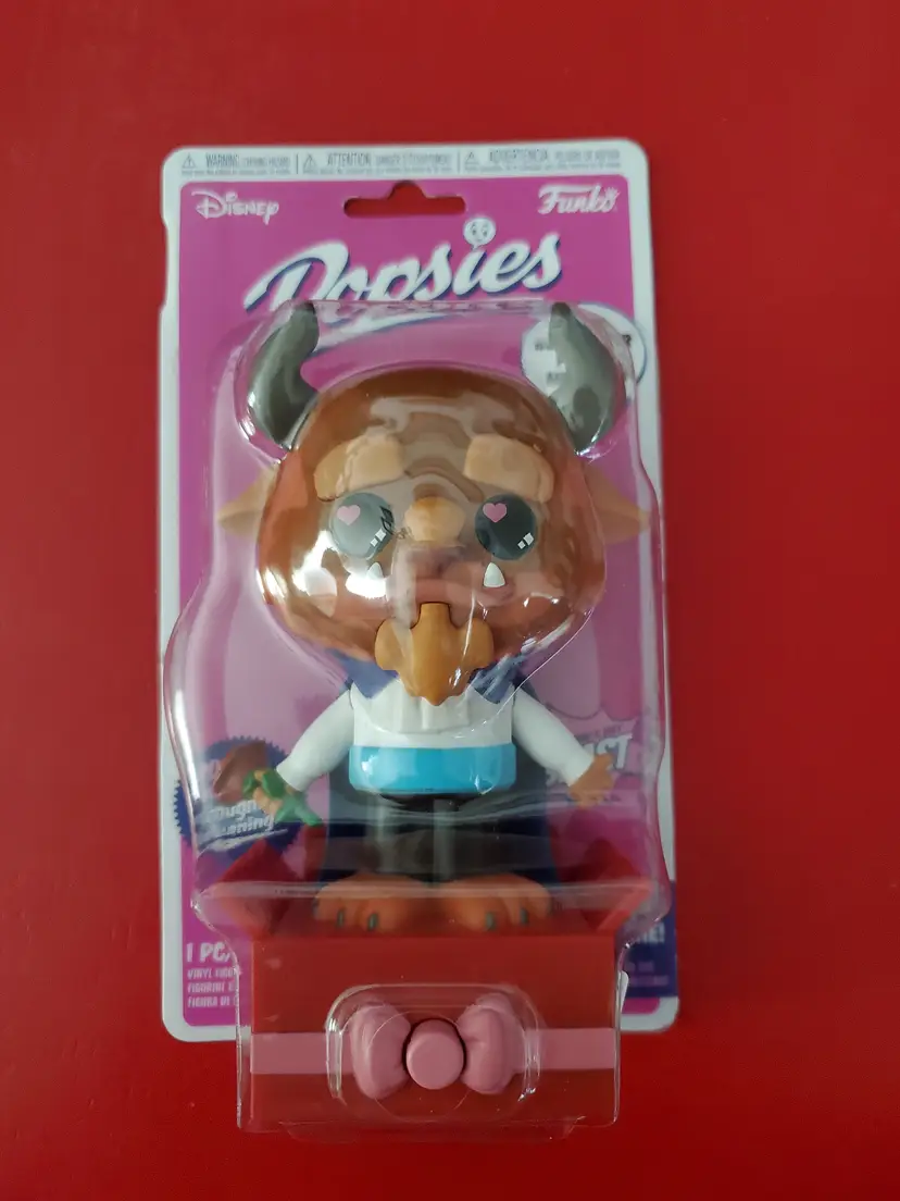 Disney Funko Popsies ~ Beauty and the Beast ~ Valentine's Day Beast ~ NEW.