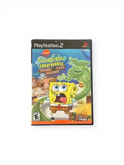 SpongeBob SquarePants Revenge of Flying Dutchman (PlayStation 2 PS2) Case & Disc