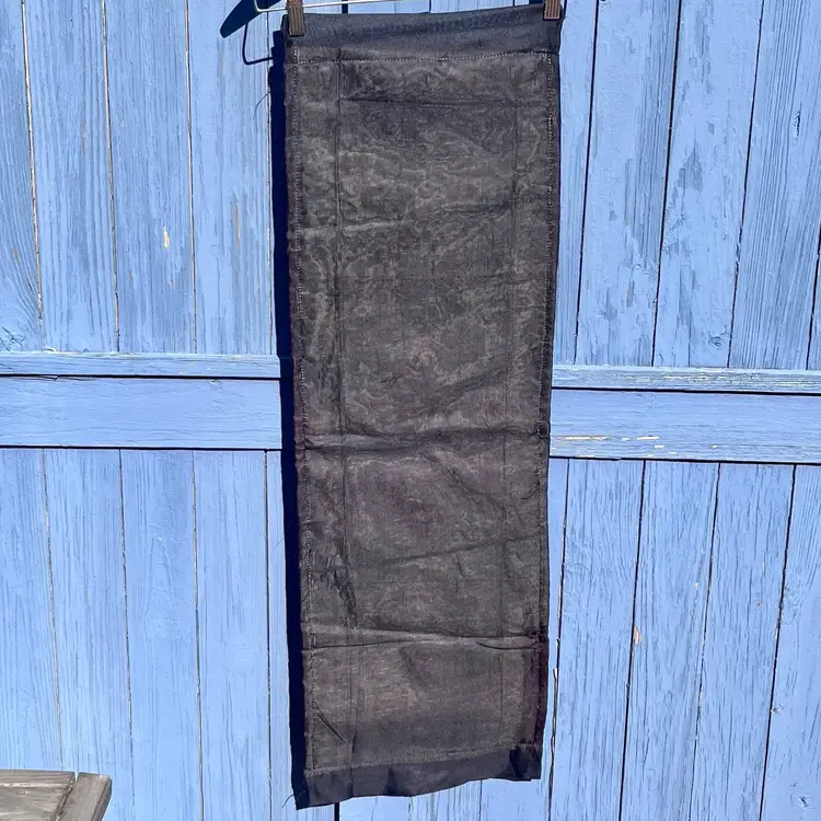 Pakistani Embroidered Multicolor Floral Mirror Cloth Table Runner 38”x 12”