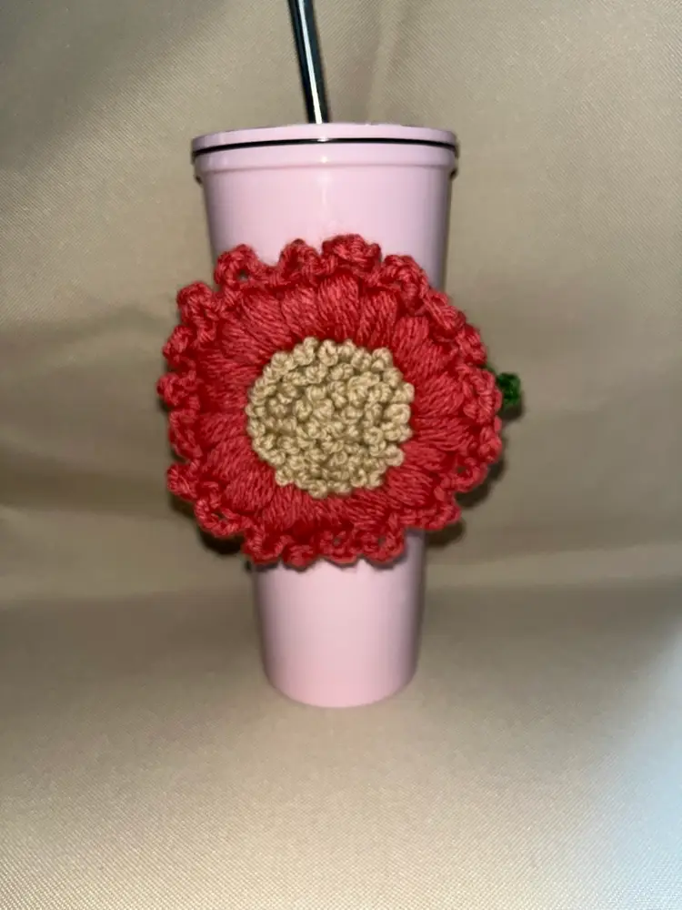 Flower Cup Cozy/wrap
