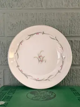 Vintage Empress China Wildbrook Shallow Bowl | 5.5 Inch Fruit Dessert Bowl | Mid Century Japanese China | Replacement Dish