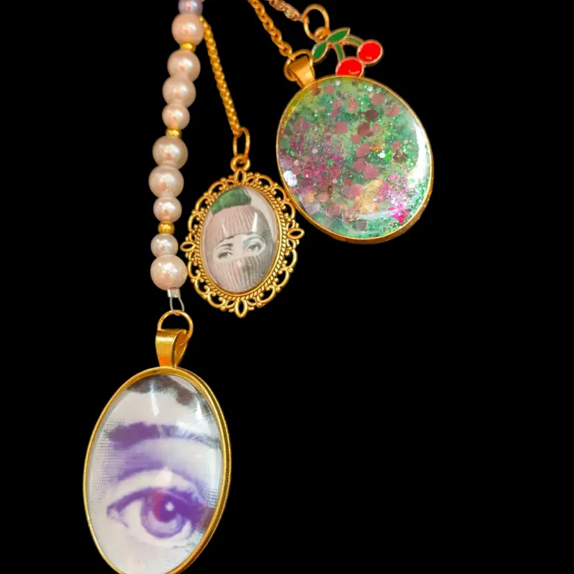 13 PURSE CHARM HANDBAG KEY RING COLLECTIBLE ART