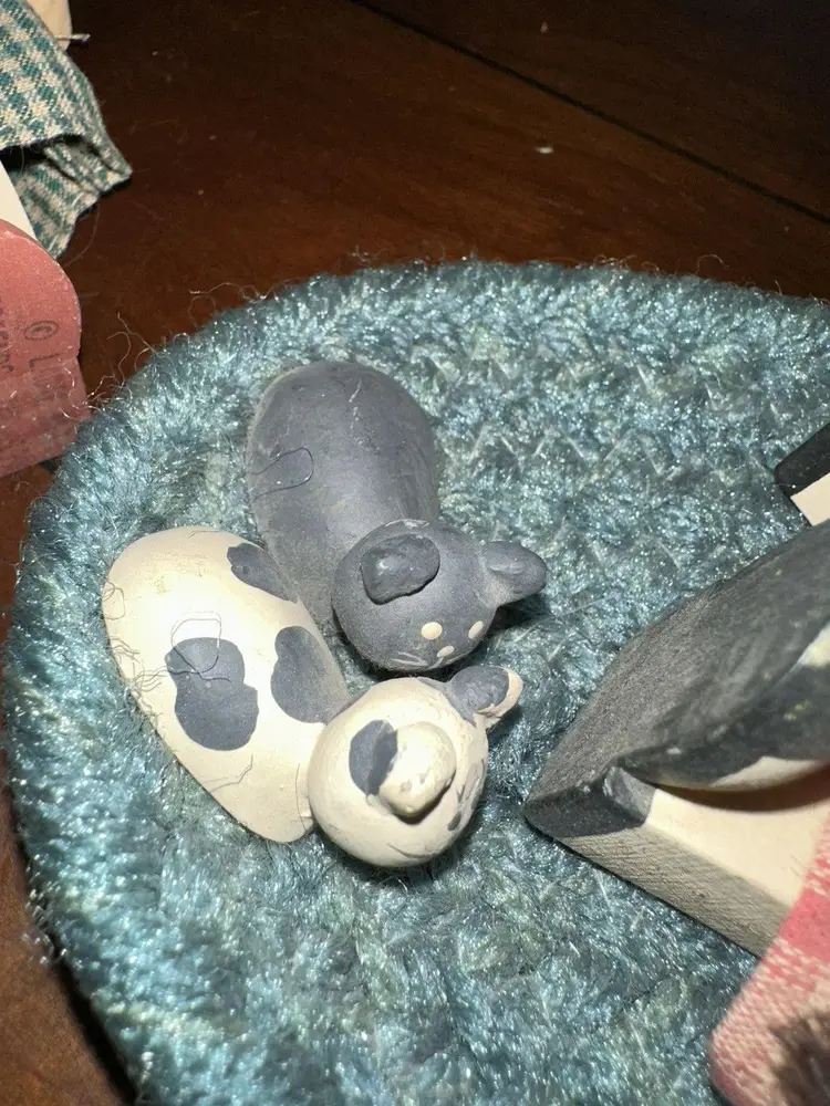 Vtg Lizzie High Set of 2 1990 The Little Ones at Christmas 1992 The Little Ones