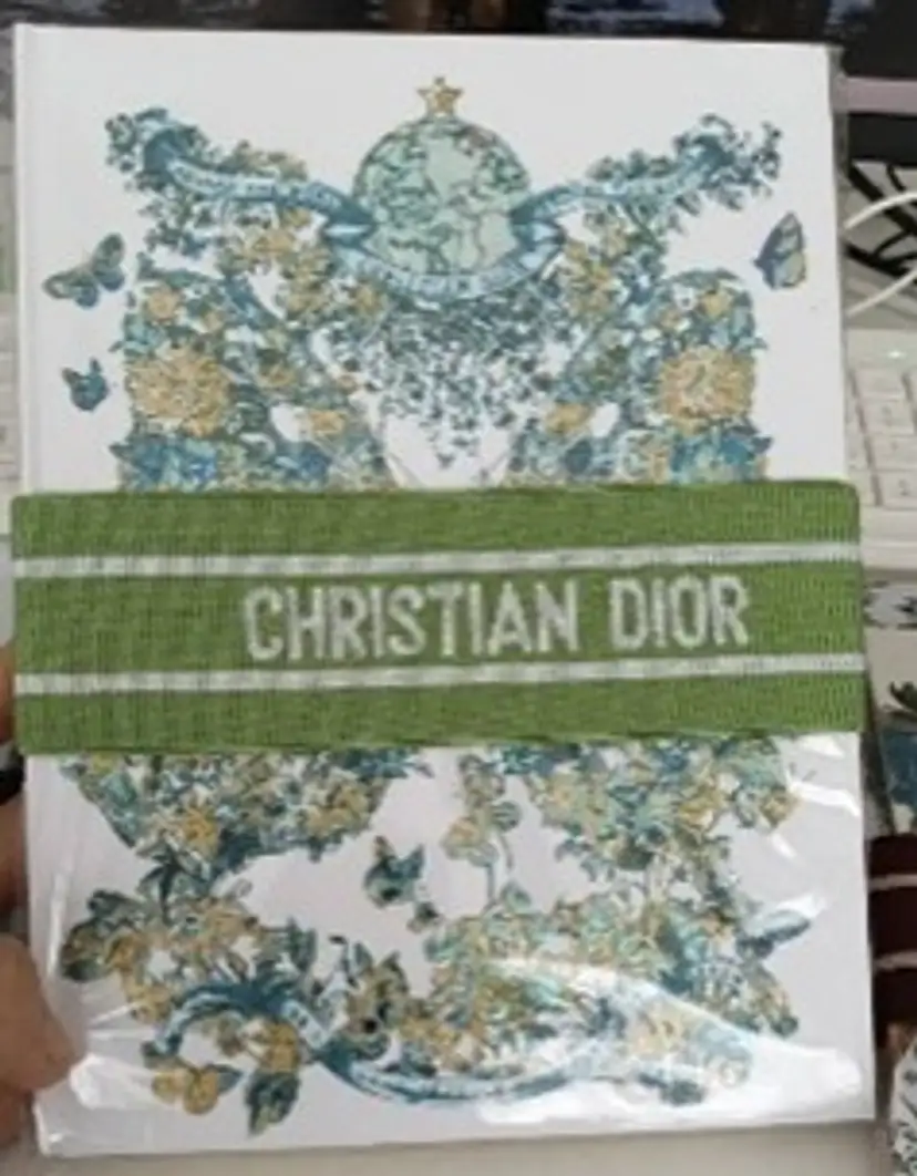 Dior Green Butterfly Notebook