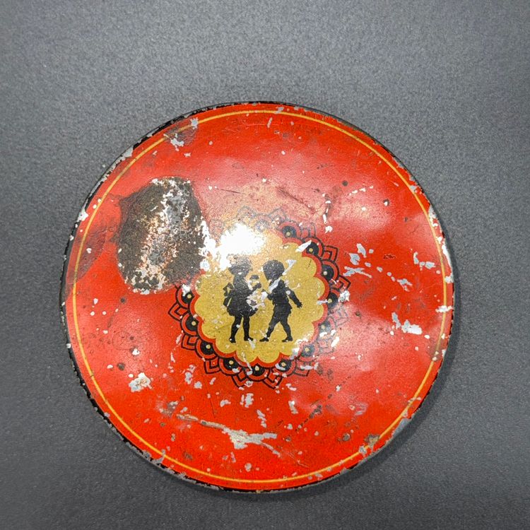 Antique 1920's - 30's Toffee Tin Can ENGLAND Collectible RARE