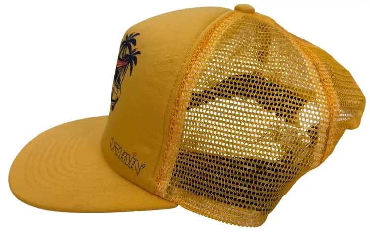 Orphan Squash Trucker Yellow Crusin’ Foam Trucker Style Snapback by Neff