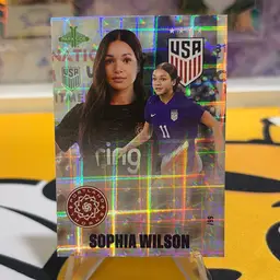 Sophia Wilson 2025 Club & Country Laser Foil /99