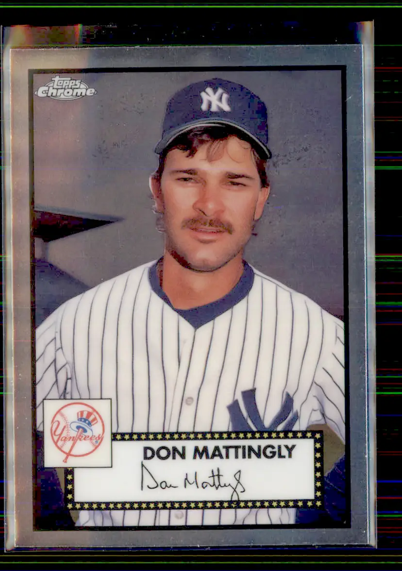 Don Mattingly 2021 Topps Chrome Platinum Anniversary #696 - New York Yankees - (153-339)