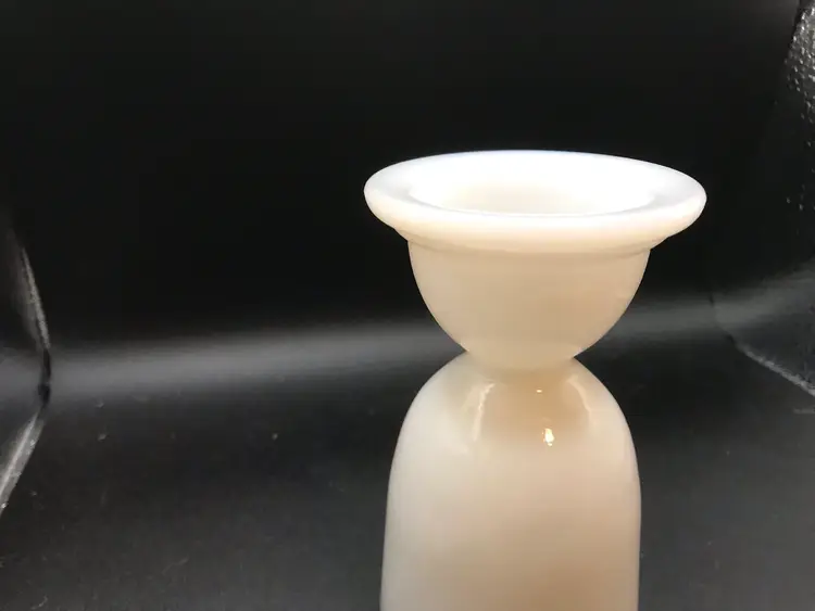 Vintage milk glass egg cup Easter