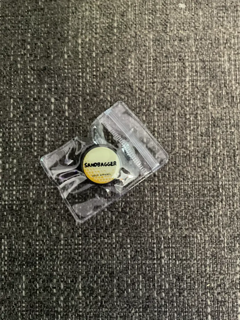 Sandbaggger Logo Hat Clip Ball Marker