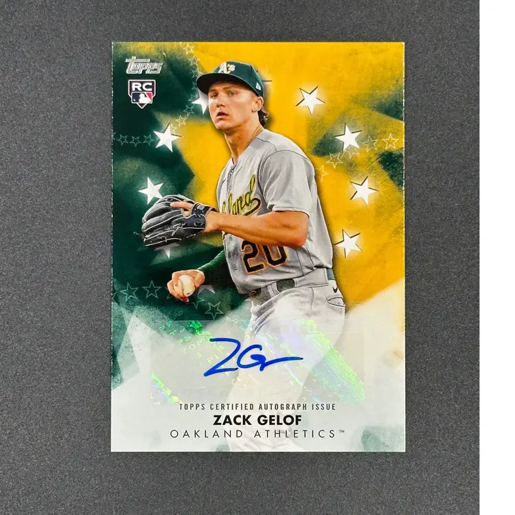 2024 Topps Baseball Stars Autographs Zack Gelof Auto Oakland Athletics #BSA-ZG Free Ship
