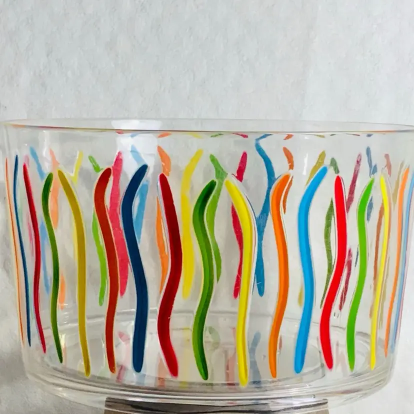 Simply Fiesta Collection Acrylic Serving Bowl-look, It Glows!
