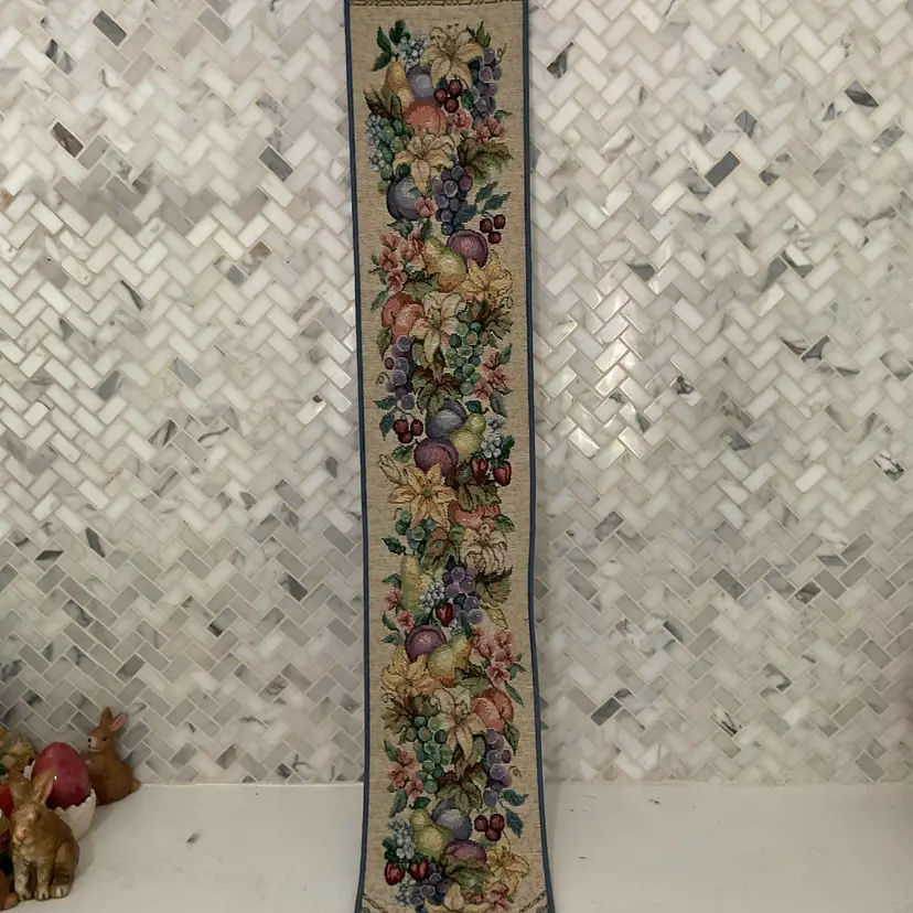 Wall Hanging Fruit & Floral Tapestry