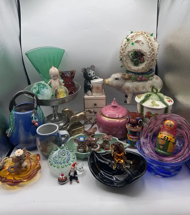 First Show Glass, Pottery, Jewelry And More! 