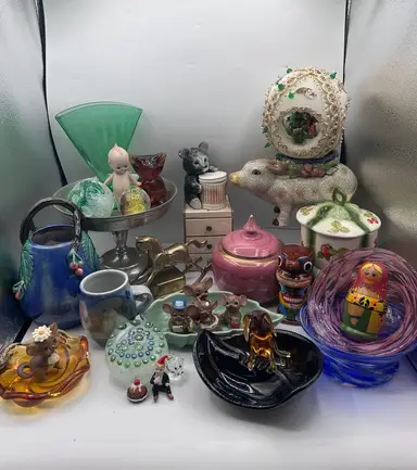 First Show Glass, Pottery, Jewelry And More!