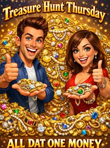 Treasure Hunt Thursday Pop Up With Chris And Marnie!!!