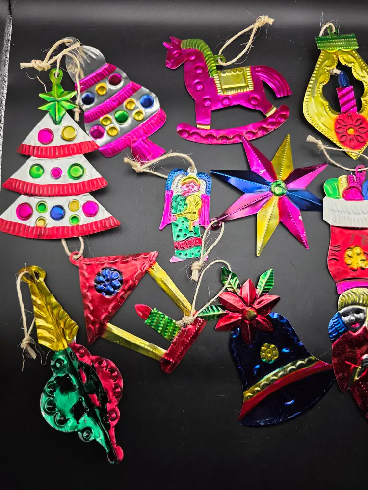 Metal/Tin Christmas Ornaments