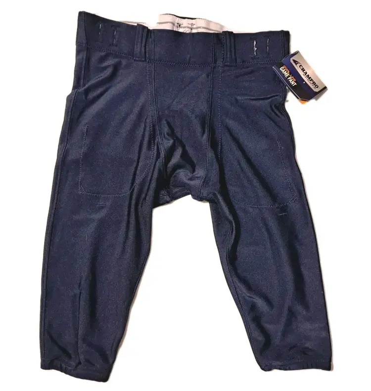 Champro Sports Goal Line Game Pant Size Youth XL Navy Blue NWT Football Pants
