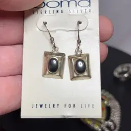 Boma Sterling Silver Dangle Earrings