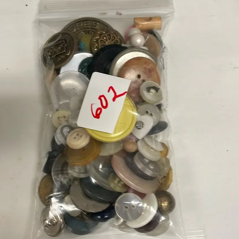 Bag Of Buttons 602