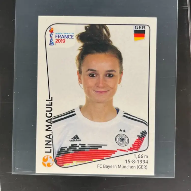 Lina Magull 2019 Panini Women’s World Cup Sticker Germany Card