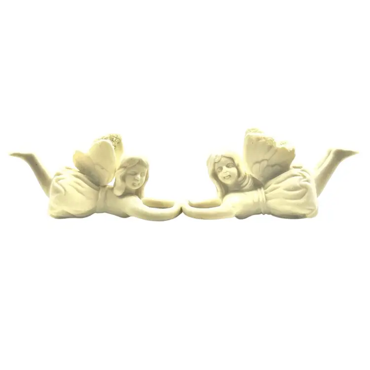 2 CHRISTMAS ANGEL 
CANDLE HUGGERS