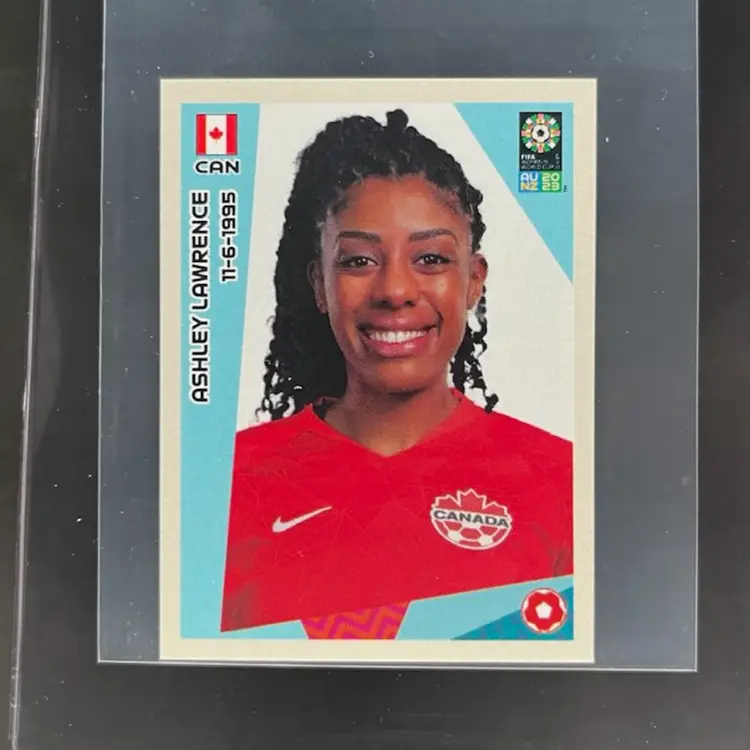 Ashley Lawrence 2023 Panini Women’s World Cup Sticker Canada Soccer Card