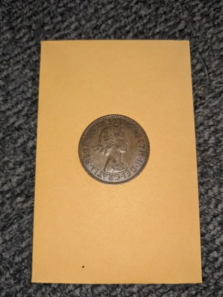 1963 United Kingdom Half Penny