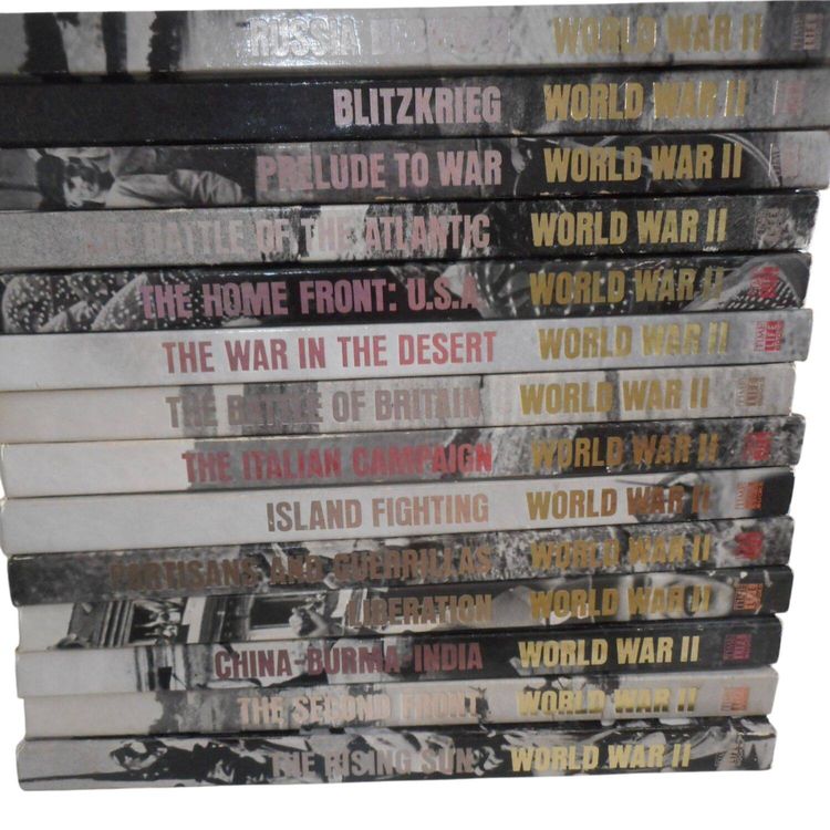 Set 14 Time Life WORLD WAR II Series Volumes Hardcover Books