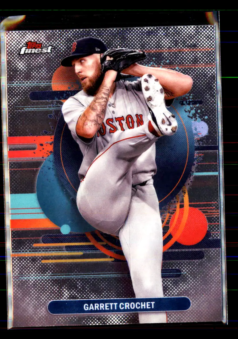 Garrett Crochet 2025 Topps Finest Refractor #161 - (113) - Boston Red Sox
