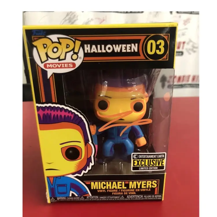Tyler Mane Signed Michael Myers Funko Pop! – Halloween #03 – Entertainment Earth Exclusive – Store COA